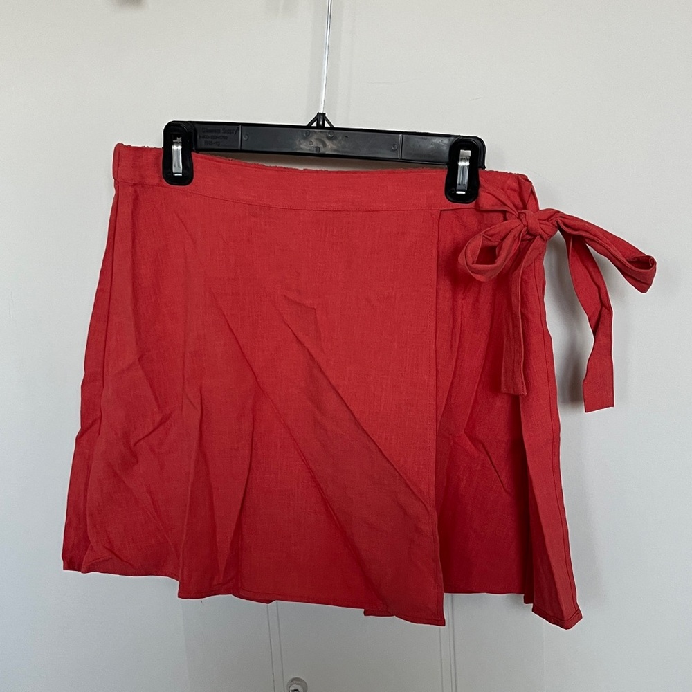 Target A New Day Wrap Mini Skirt